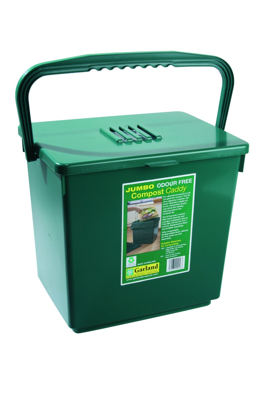Amazon.com: Tierra Garden GP113 Odor-Free Compost Caddy, Large